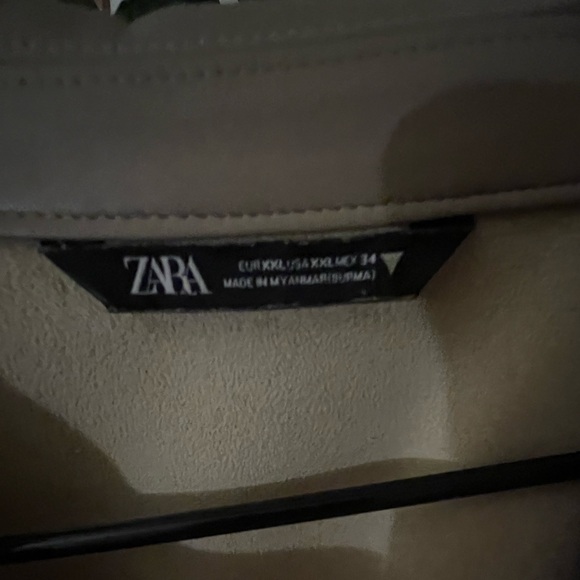 Zara Leather Jacket - Picture 4 of 4